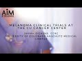 Melanoma Clinical Trials at University of Colorado, Cancer Center and Center for Rare Melanoma