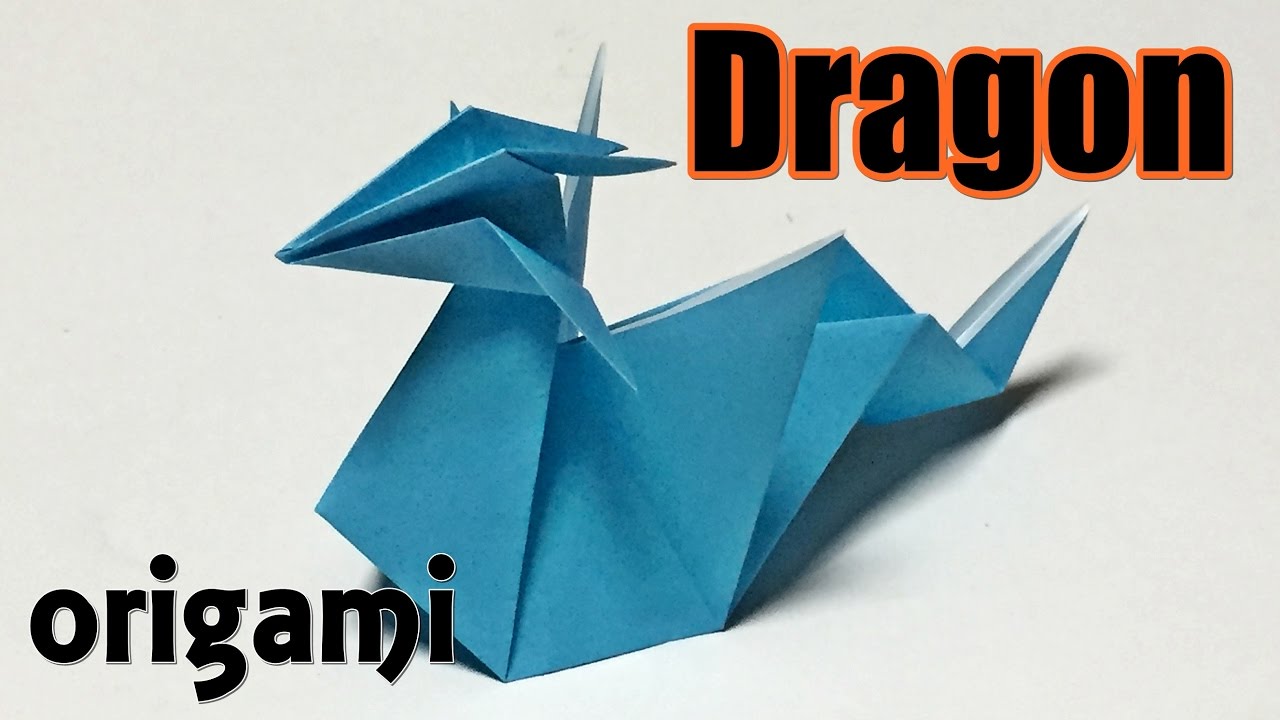 Easy Origami Dragon For Beginners | How To Make A Paper Cool Dragon ...