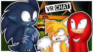 Dark Movie Sonic Meets Movie Knuckles And Movie Tails In Vrchat Movie