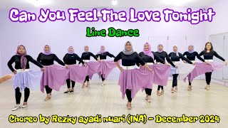 Can You Feel The Love Tonight Line Dance chor  @rezkyayadinuari7798  Melody Line Dance Gombong