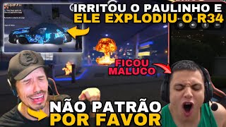 PODEROSO BAGUAL FICOU IRRITANDO O PAULINHO O LOKO E ELE SE VINGOU COLOCANDO FOGO NO R34 DELE