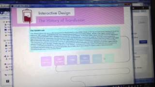 Processing interactive data visualization