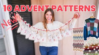 10 *NEW* Patterns for 2023 + My Advents and Project Plans for December