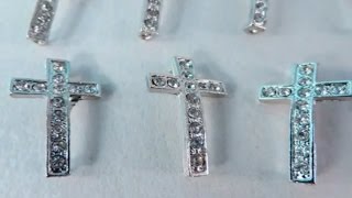 cheap charms cross connector charm WholesaleSarong.com