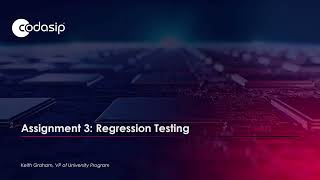 Assignment 3: Regression Testing