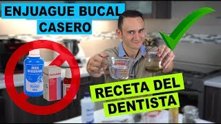 Enjuague Bucal Casero | Recomendado por Dentista | Olvida el Agua Oxigenada y la Clorhexidina