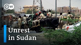 Violent clashes in Sudan between army and paramilitary group | DW News