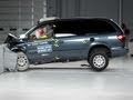 2002 Dodge Grand Caravan moderate overlap IIHS crash test