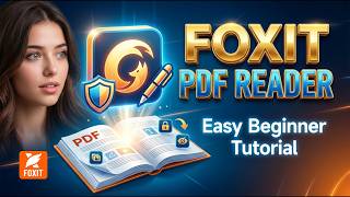 Easy Foxit PDF Reader Tutorial For Complete Beginners