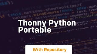 thonny python portable