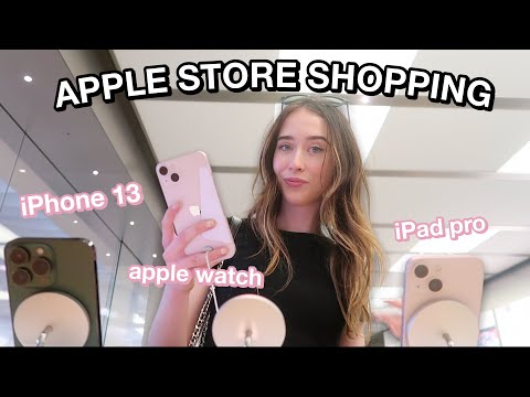 Apple Store Shopping Trip!! | iPhone 13, iPad Pro and Apple Watch