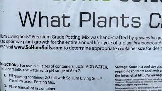 SoHum Living Soils Potting Mix 1 5 Cu Ft Honest Review