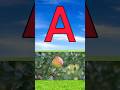 A for apple B for ball C for cat, phonics song, abc song, abcd rhymes #shorts #kindergardentv