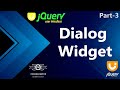 03 | Dialog Method In jQuery UI | Dialog Widget jQuery UI | jQuery User Interface (Hindi/Urdu)