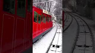 🇨🇭MUST TRY IN ZURICH: POLYBAHN IN WINTER SNOW