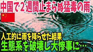 【海外の反応】雨乞い解決のため人工的に雨を降らせた結果、毒の雨で作物全滅【アメージングJAPAN】