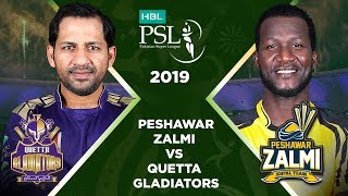 Match 23: Full Match Highlights Peshawar Zalmi Vs Quetta Gladiators | HBL PSL 4 | HBL PSL 2019