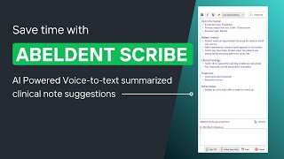 ABELDent Scribe: A Quick Overview