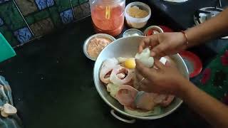 ನಮ್ಮೂರ ಕೆರೆಯಲ್ಲಿ ಹಿಡಿದ  ಮೀನು ಕಬಾಬ್ ( fish Kabab )