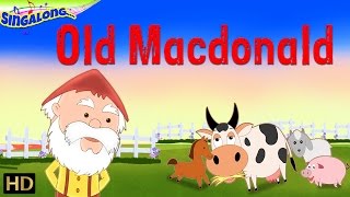 Old Macdonald Had a Farm (HD) - Nursery Rhymes | Swing Jazz Musical Style | Popular Kids Songs