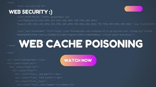 Web Cache Poisoning Attack