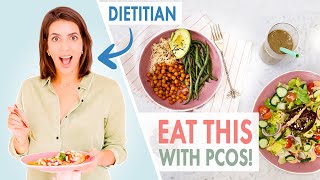 WHAT I EAT IN A DAY FOR PCOS (Dairy Free + Gluten Free Meal Prep on a Budget!)