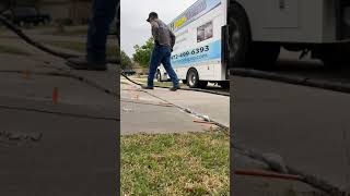 lifting a sinking concrete sidewalk