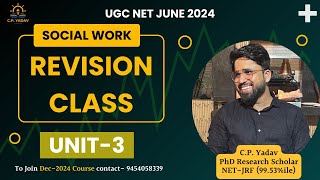 L.3 || Unit 3- Final Revision || for June 2024 Exam || Social Work
