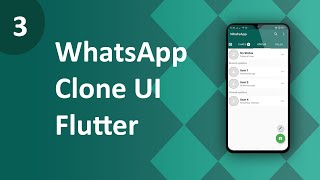 WhatsApp Clone Using Flutter ep 3 | Flutter Tutorial