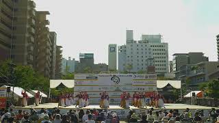 天満屋うらじゃ連　うらじゃ２０２３　下石井公園１９日　４ｋ