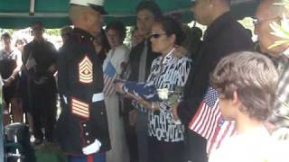 Cpl. Christian A. Guzman Rivera  (The flag belongs to mom)