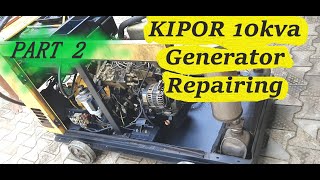 KIPOR  10kva Generator Repairing Last Episode