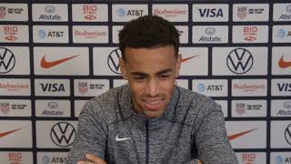 Tyler Adams practice report; the USMNT faces Mexico in the WCQ
