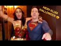 Halloween Parade 2022 Cosplay Superman Wonder Woman Zorro Costumes Graig Weich Heidi Klum party NYFW