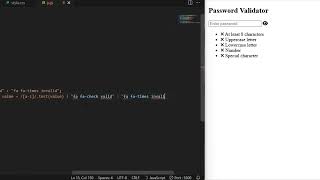 🔥 Hacker-Themed Password Validator with Neon Glow | JavaScript, HTML & CSS 💻💚
