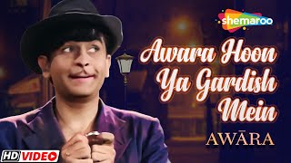 Awara Hoon Ya Gardish Mein | Awara Movie Song | HD Video Song