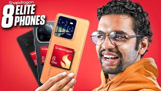 Snapdragon 8 Elite 8 Smartphones | Realme GT7 Pro, OnePlus 13, iQOO 13, Xiaomi 15, Samsung S25 Ultra