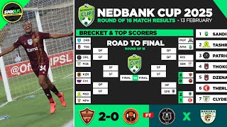 🟢 NEDBANK CUP 2025: Round of 16 Match Results Today  - Stellenbosch FC vs Polokwane City FC