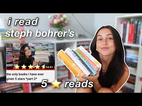 i read steph bohrer's 5 star reads *pt 2*  my thoughts & ratings
