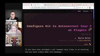 Autocorrect and other Git Tricks - Python Bytes Live Stream Episode 279