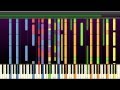 Synthesia: Touhou 4 - Bad Apple!! feat Nomico | Flipped Keyboard