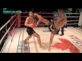 Kickboxing Knockout at Dekada Premier Fight Night Nove 12, 2016