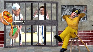 Thief Escape from Jail Sambar Soup Locker Key Hindi Kahani Hindi Bedtime Stories Hindi Moral Stories