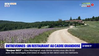 Entrevennes: à la découverte d'un restaurant au panorama sur le plateau de Valensole