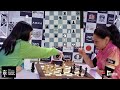 the crazy time scramble at the end that made both players laugh tan zhongyi vs kosteniuk