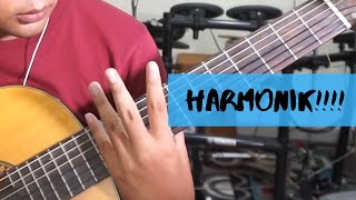 CARA MEMAINKAN HARMONIK (NATURAL & ARTIFICIAL) DALAM GITAR | GuitarLesson #5