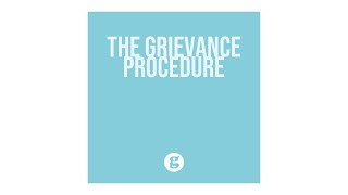 The Grievance Procedure