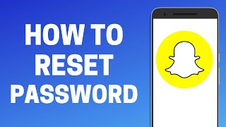 How to Reset Snapchat Password with Phone Number!