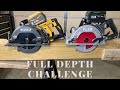 Dewalt is still the King? Let’s find out / Rear Handle Saw Challenge/ Dewalt vs Flex