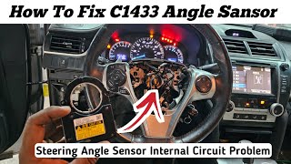 c1433 steering angle sensor internal circuit || Solutions with complete guide 💯